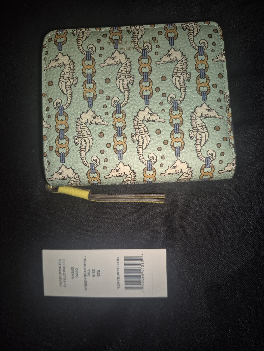 Tory Burch Seahorse Bi-Fold Wallet